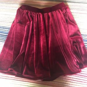 Velvet Skirt
